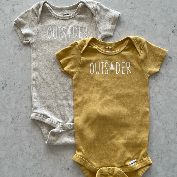 Brand New 12 Month Outsider Onesie - Light Blue - Picture 2 of 2